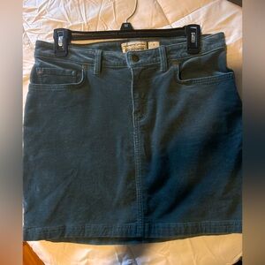 Vintage Patagonia corduroy jean mini skirt
